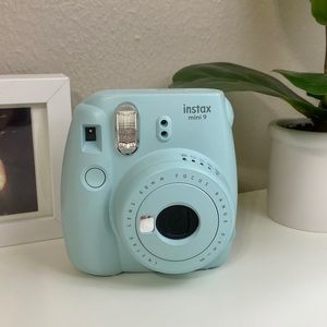Ice Blue Instax Mini 9 (film included)